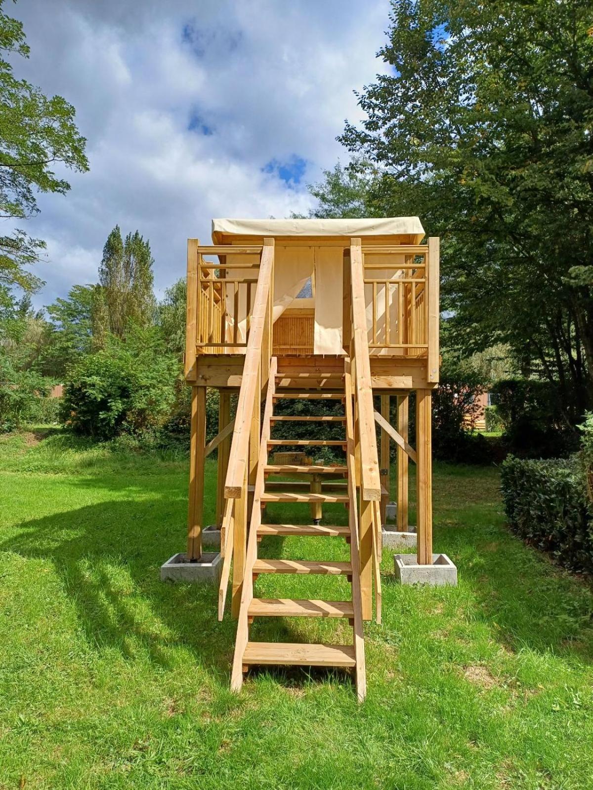 Camping Le Lac Des Sapins Cublize ภายนอก รูปภาพ